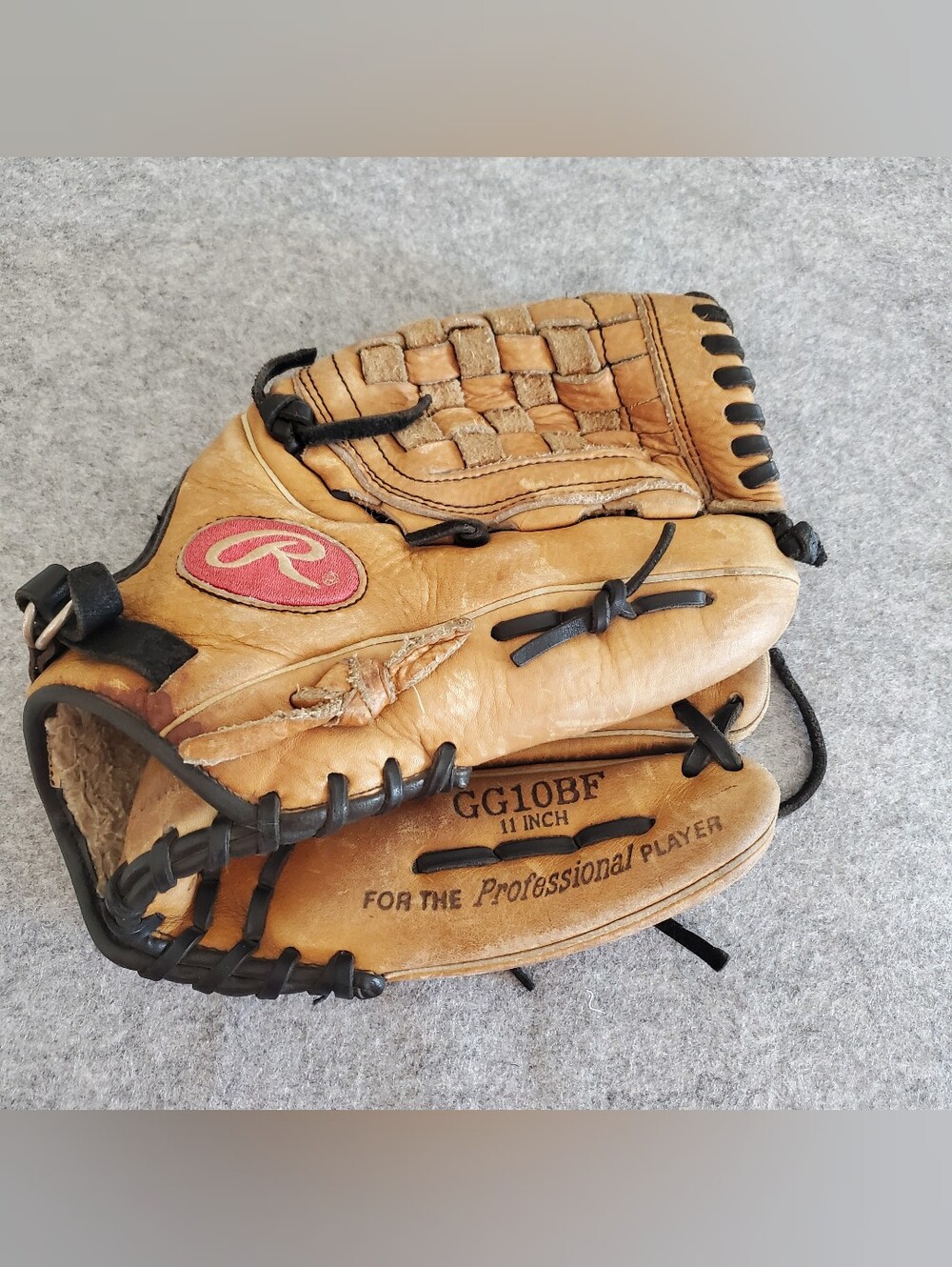 RAWLING BASEBALL GLOVE GG10BF THE GOLD GLOVE Series 11 INCH  LEATHER